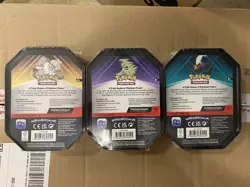 Pokemon TCG Tin 3 Booster Packs 2 Destined Rivals & 1 Journey Together LOT OF 3 - Image 5