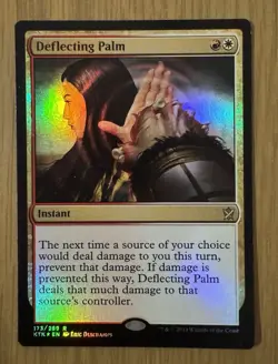 MTG Deflecting Palm Khans of Tarkir Foil NM - Image 1