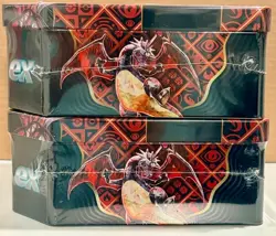 Pokemon TCG Scarlet & Violet Paldean Fates Charizard ex Tin x2 Lot - NEW SEALED - Image 3