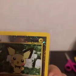 Pichu 35 WOTC Promo Reverse Holo Promo Black Star Pokemon TCG - Image 5
