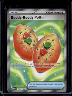 2025 Pokemon Mega Evolution Buddy-Buddy Poffin Ultra Rare #167/132 - Image 1