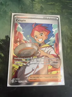 Pokemon Crispin 164/142 Stellar Crown Holo Ultra Rare Trainer NM - Image 1