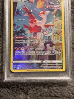 2023 Pokemon Sword & Shield Full Art Latias Crown Zenith #GG20 PSA 10 GEM MINT - Image 3