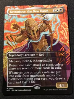 Ketramose, The New Dawn - Borderless - DFT - MTG - NM - EN - 0350 - Image 1