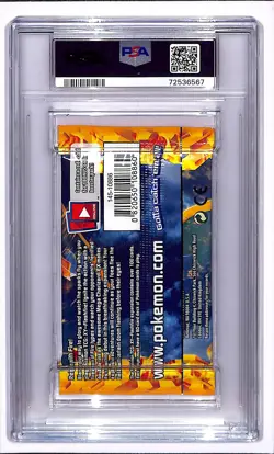 2014 Pokemon Int'l XY Flashfire Mega Charizard Y Foil Pack PSA 9 MINT - Image 2