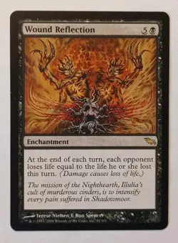 MTG - Wound Reflection - Shadowmoor 81/301 - Regular Rare - Combo - Image 1