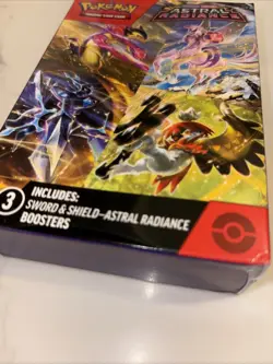 Pokemon TCG: Astral Radiance 3 Pack Hanger New Factory Sealed - Image 2