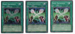 Soul Exchange - SDY-041 - Super Rare - Unlimited Edition x3 - Heavily Played - Image 1