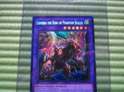 Yugioh Chimera the King of Phantom Beasts - MP24-EN095 1st Edition Secret Rare - Image 3