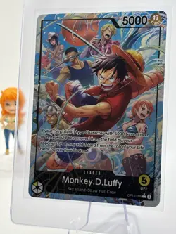 Monkey.D.Luffy Leader OP15-098 OP15 One Piece Card Game luffy alt art leader - Image 1