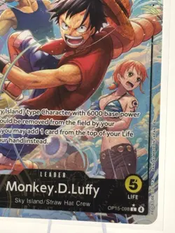Monkey.D.Luffy Leader OP15-098 OP15 One Piece Card Game luffy alt art leader - Image 4