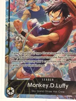 Monkey.D.Luffy Leader OP15-098 OP15 One Piece Card Game luffy alt art leader - Image 5