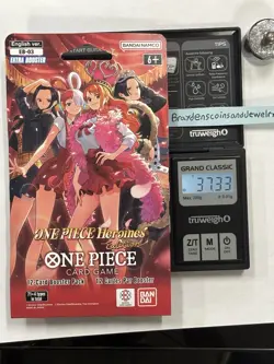 2x HEAVY🔥 One Piece EBO -03 Heroines Edition Sleeved Packs (37.33-37.37g) - Image 2