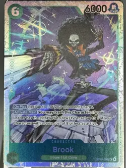 One Piece CCG Brook OP15-032 SR EN US Seller - Image 1