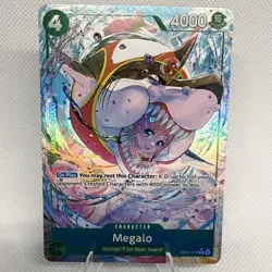 Megalo EB04-018 R ALT ART - The Azure Sea's Seven ENGLISH OP14 One Piece NM - Image 1