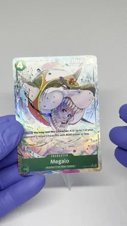 Megalo EB04-018 R ALT ART - The Azure Sea's Seven ENGLISH OP14 One Piece NM - Image 2