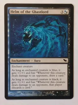 MTG - Helm of the Ghastlord - Shadowmoor 166/301 - Regular Common - Combo - Image 1