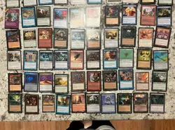 Mtg Value Lot x100 Magic The Gathering Wellwisher Thoughtcast Heartstone Mp-Hp - Image 2