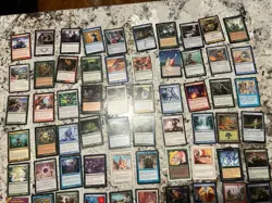 Mtg Value Lot x100 Magic The Gathering Wellwisher Thoughtcast Heartstone Mp-Hp - Image 4