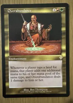 MTG Overabundance Invasion Regular LP/NM - Image 1