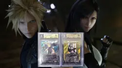 MTG Final Fantasy Surge Foil #0210 Cloud & #0214 Tifa BGS 10 sequential serials - Image 1