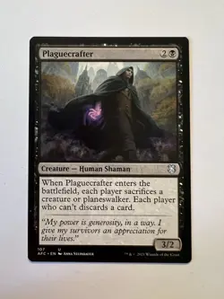 Plaguecrafter - MTG Adventures In The Forgotten Realms: Commander - NM - Image 1