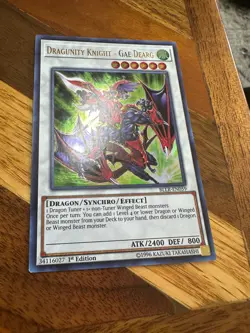 Dragunity Knight - Gae Dearg BLLR-EN059 1st Edition Ultra Rare PL + BONUS - Image 1