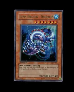 RARE Yu-Gi-Oh! LEVIA-DRAGON DAEDALUS 1st Edition HOLO IOC-083! LP - Image 1