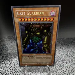 Yu-Gi-Oh! Gate Guardian Secret Rare Unlimited Metal Raiders MRD-EN000 English - Image 1