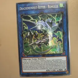 Carte YU-GI-OH! DRAGUNITY KNIGHT - ROMULUS MP20-DE145 GERMAN - Image 1