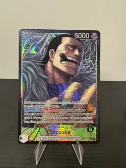 One Piece Crocodile Leader Alt Art OP14-079 - Image 2
