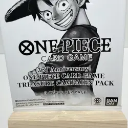 One Piece TCG: 3rd Anniversary Treasure Campaign Promo Pack English | Sealed - Image 4