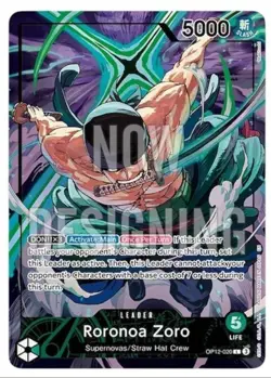 ONE PIECE Card Game Official Playmat Limited Edition Vol. 4 Zoro + Promo Leader - Image 2