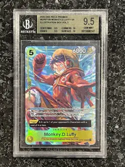 Monkey.D.Luffy (Illustration Box Vol.3) OP07-109 One Piece BGS 9.5 - Image 1