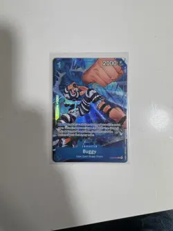 Buggy OP02-058 Paramount War Alt Art Foil Rare One Piece TCG - Image 1