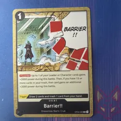 One Piece - PRB-01 - Barrier!! OP04-095 - C - US Seller - Image 1