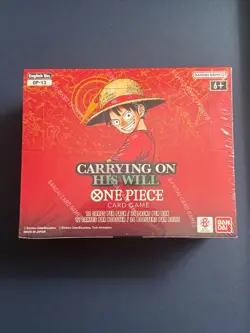 One Piece TCG OP-13 Carrying On His Will - Booster Box (English) - Image 1