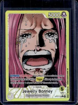 2025 One Piece Carrying On His Will Jewelry Bonney Leader #OP13-100 - Image 1