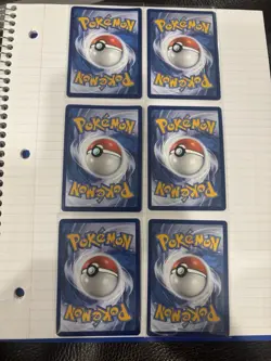 Pokemon Halloween Lot Gengar Mimikyu Darkrai Holo & Reverse Holo Stamped 6 Cards - Image 2