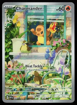 Charmander 044 Holo Illustration Rare Scarlet & Violet Promo Pokemon Card - Image 1