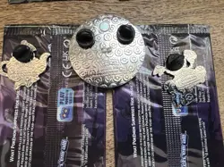 Pokemon Charmander Keychain, 4 Pins & 4 Sealed Trick Or Treat Card Pack Lot - Image 4
