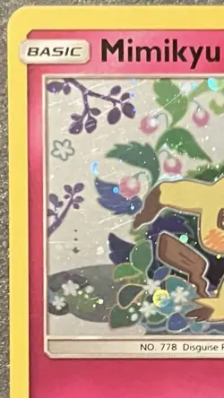 Lightly Played Mimikyu - SM163 - Holo - SM Black Star Promos Pokemon SM Promos - Image 4
