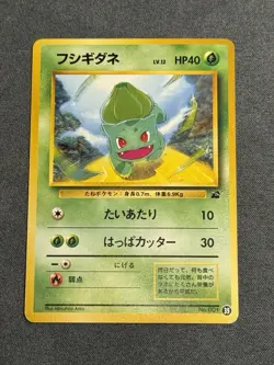 Pokemon LP Bulbasaur Japanese Squirtle Bulbasaur No. 001. Deck Card Number 35. - Image 1