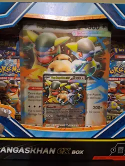 Pokemon Mega Kangaskhan EX Box Promo Oversized Lenticular Card TCG English - Image 1