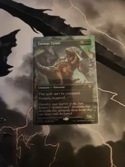MTG Carnage Tyrant (Borderless FOIL) Special Guests - NM - Image 1
