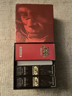 Decipher Star Wars CCG Deck Luke S Tournament Box full of random cards READ DESC - Image 1