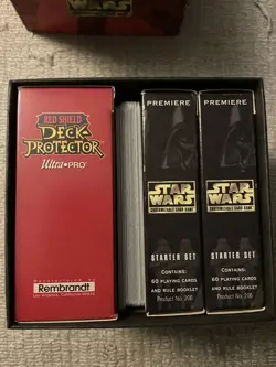 Decipher Star Wars CCG Deck Luke S Tournament Box full of random cards READ DESC - Image 3