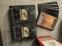Decipher Star Wars CCG Deck Luke S Tournament Box full of random cards READ DESC - Image 5