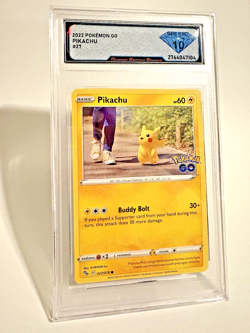 Pokemon Pikachu TCG Pokemon Go Card 027/078 Regular Common DSG 10 - Image 2
