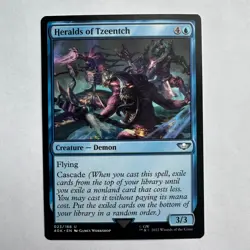 Heralds of Tzeentch 23 NM Normal U Universes Beyond: Warhammer 40,000 MTG - Image 1